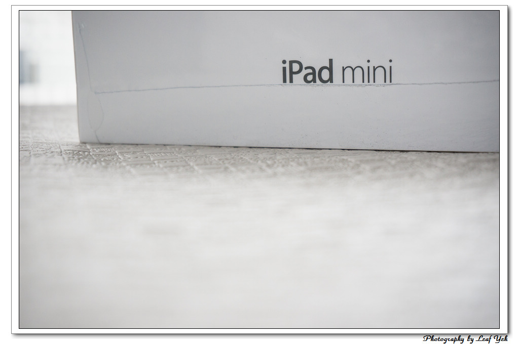 誠意滿分，輕量開箱│iPad mini with Retina (iPad mini 2) (2013.11.29補充) @葉影瓶像